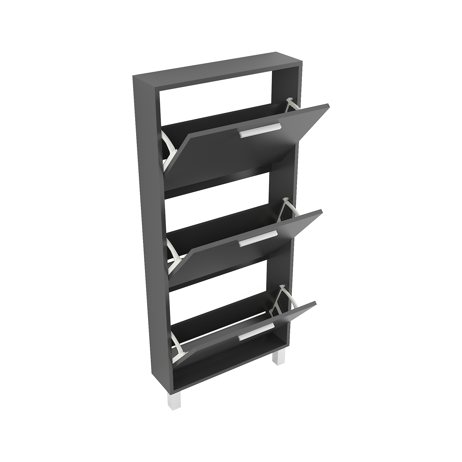 Взуттєва тумба А-160 чорний матовий