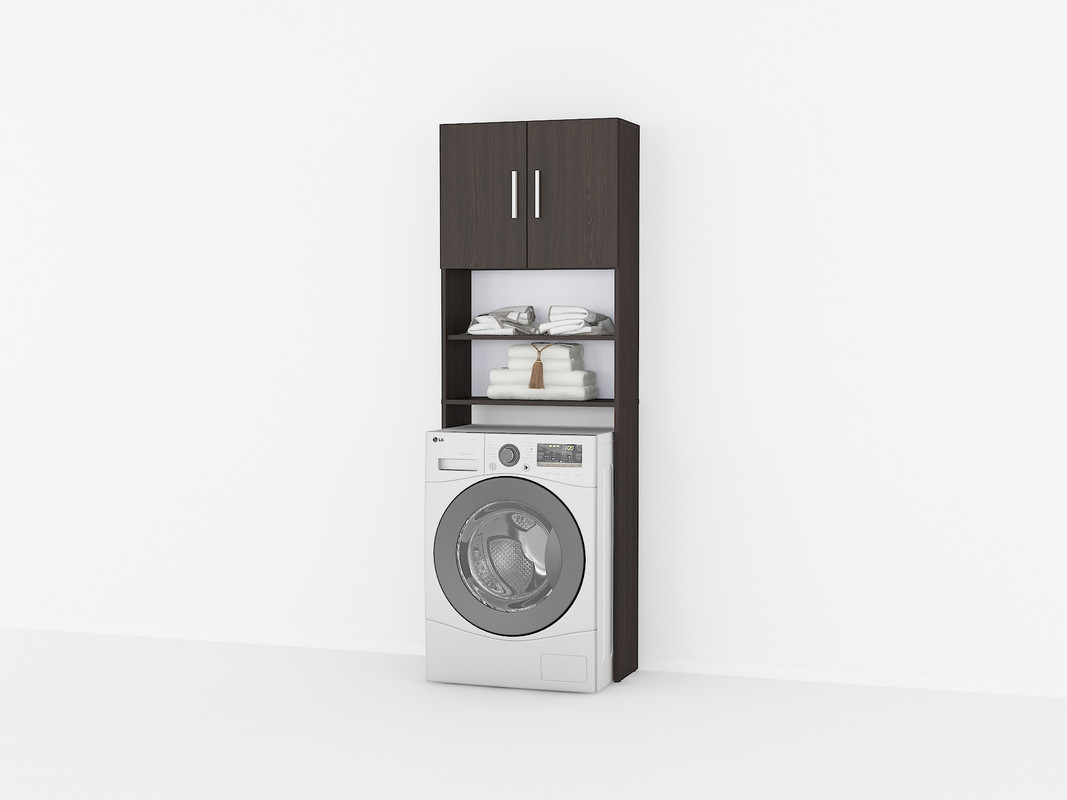 Тумба під Пральну Машину А-107 венге темний