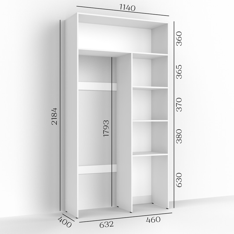 Тумба під пральну машину В-48 дуб сонома
