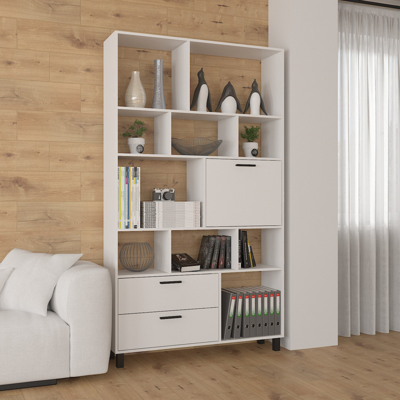 Стелаж А-176 білий