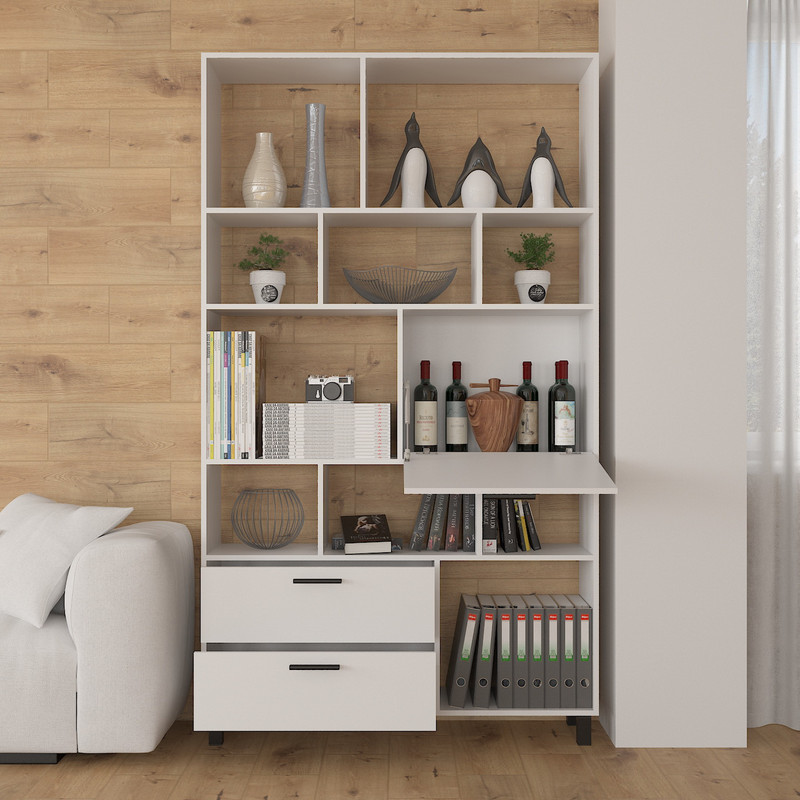 Стелаж А-176 білий