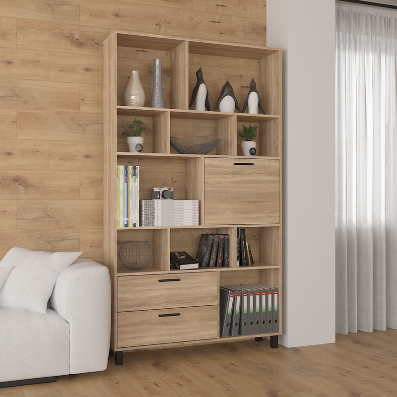 Стелаж А-176 дуб сонома