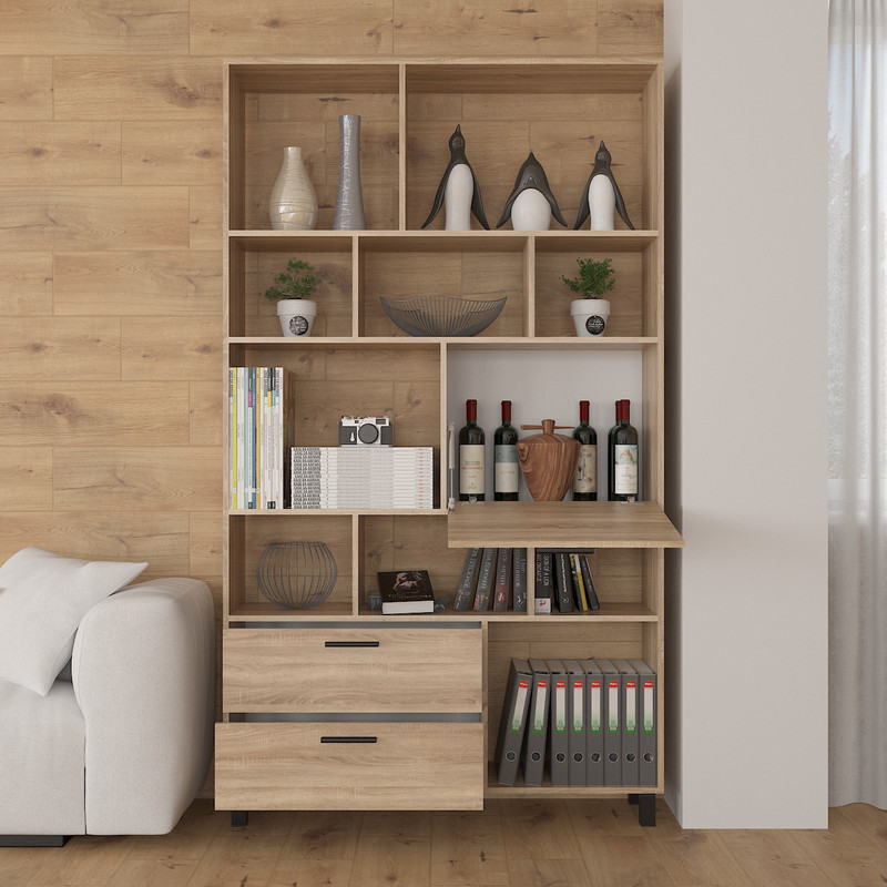 Стелаж А-176 дуб сонома