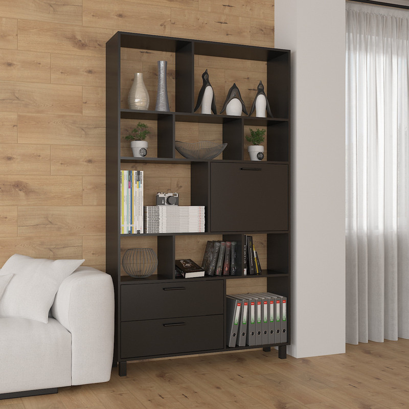 Стелаж А-176 чорний матовий