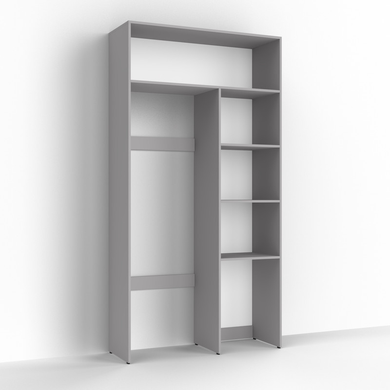 Тумба під пральну машину В-48 Шифер сірий