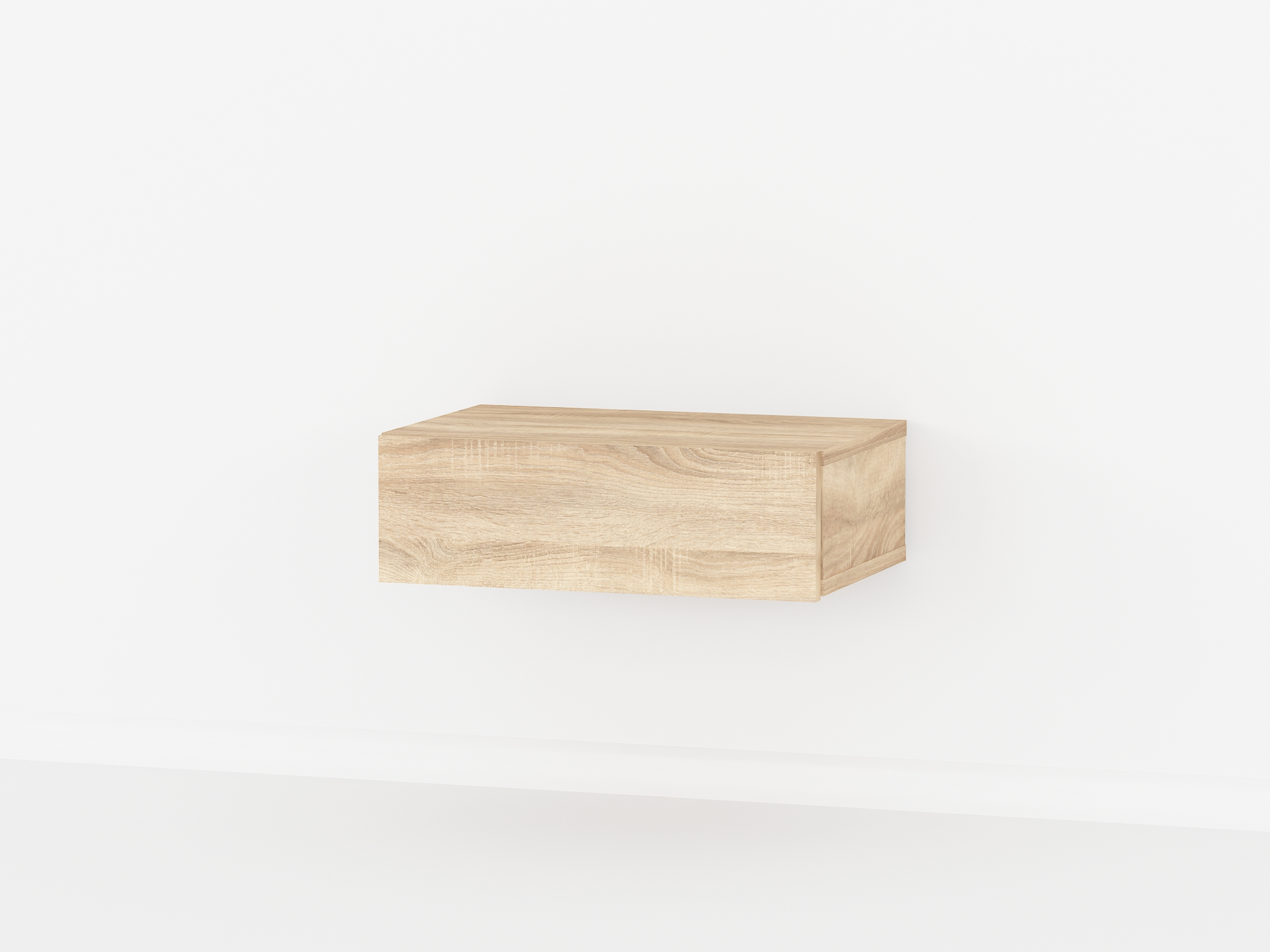 Навісна приліжкова тумба А-102 дуб сонома