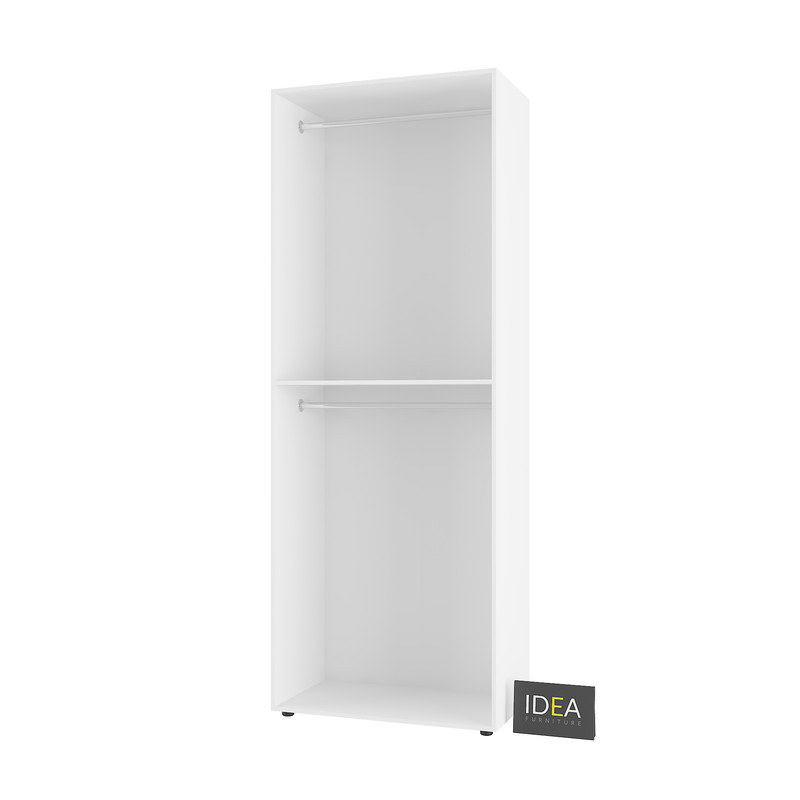 Шафа для одягу з двома штангами С-7.0 Білий
