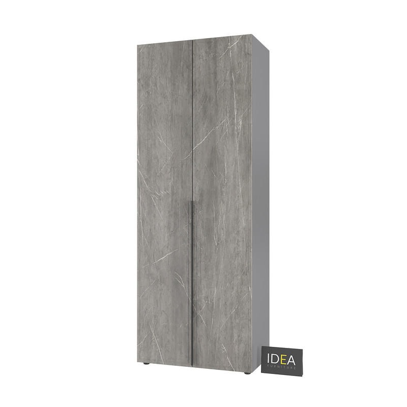 Шафа для одягу з двома штангами С-7.1 Антрацит-Юпітер