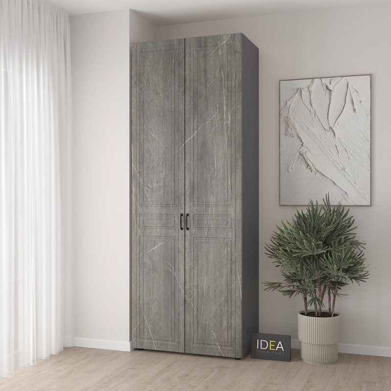 Шафа для одягу з двома штангами С-7.2 Антрацит-Юпітер