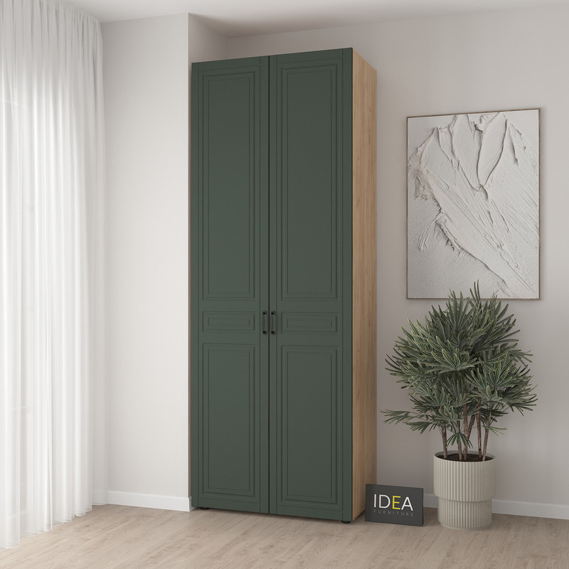 Шафа для одягу з двома штангами С-7.2 Дуб Крафт - Камуфляж