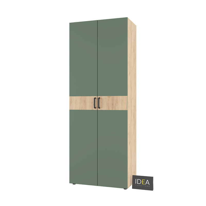 Шафа для одягу з двома штангами С-7.4 Дуб Крафт - Камуфляж