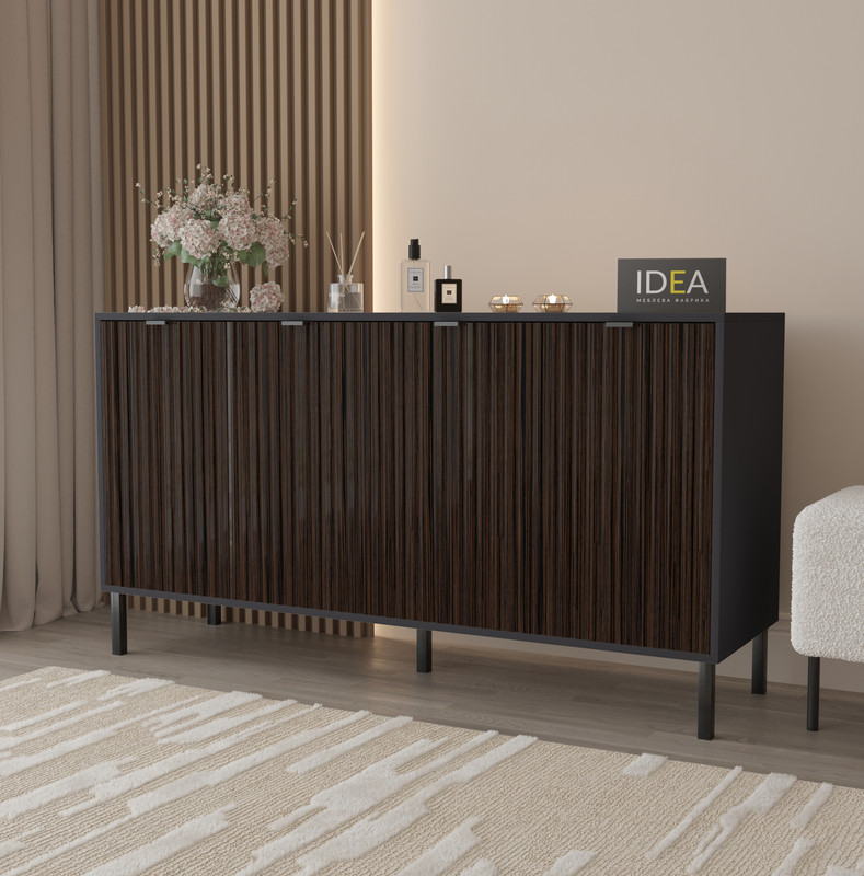 Комод П-7 Антрацит - Золота Лоза