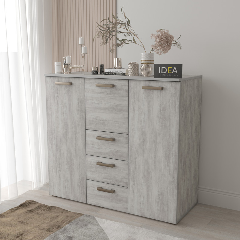 Комод ТКБ-371 бетон