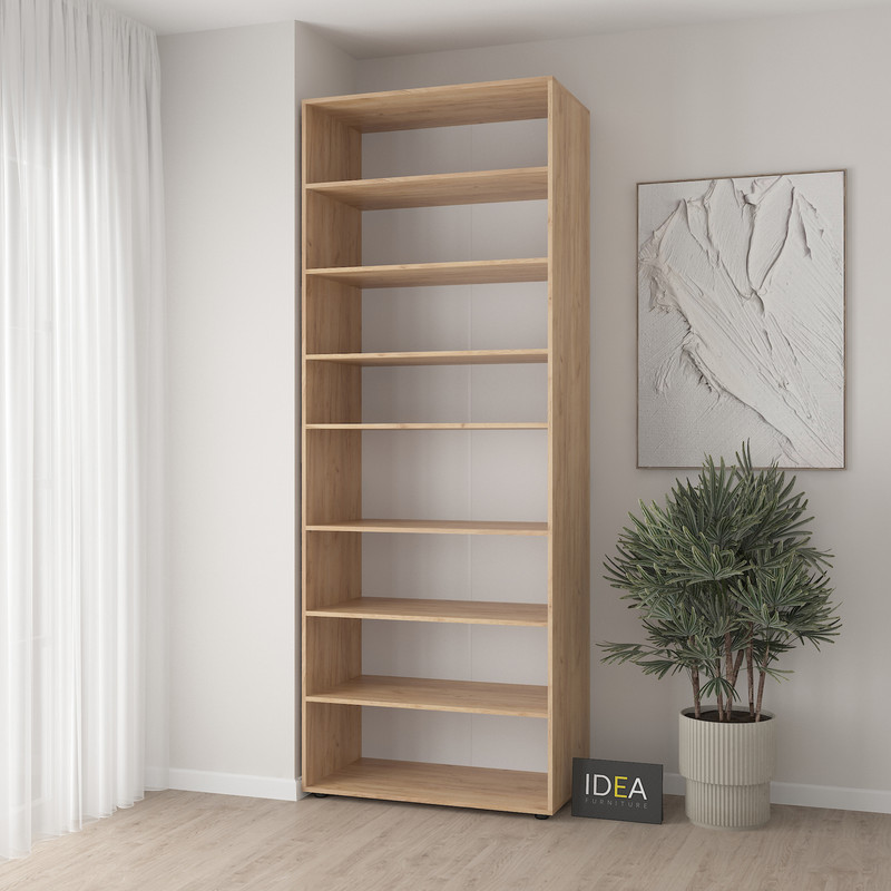 Шафа для одягу з полицями С-9.0 Дуб крафт