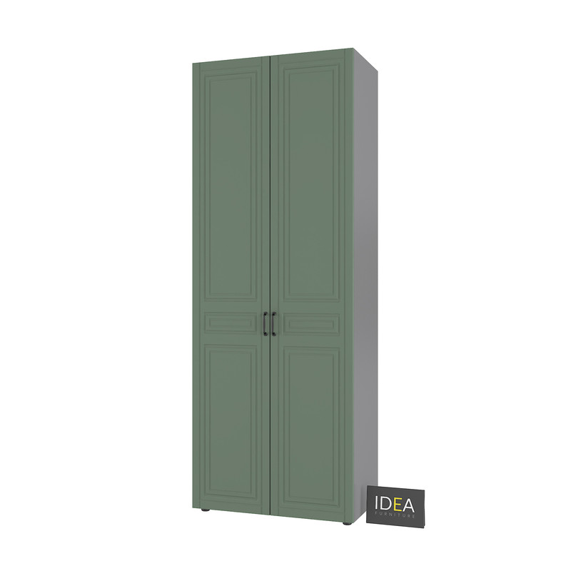 Шафа для одягу з полицями С-9.2 Антрацит - Камуфляж