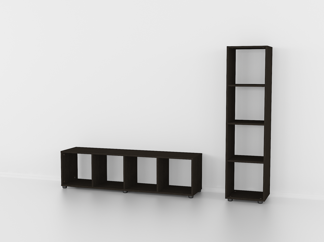 Полиця А-28 венге темний