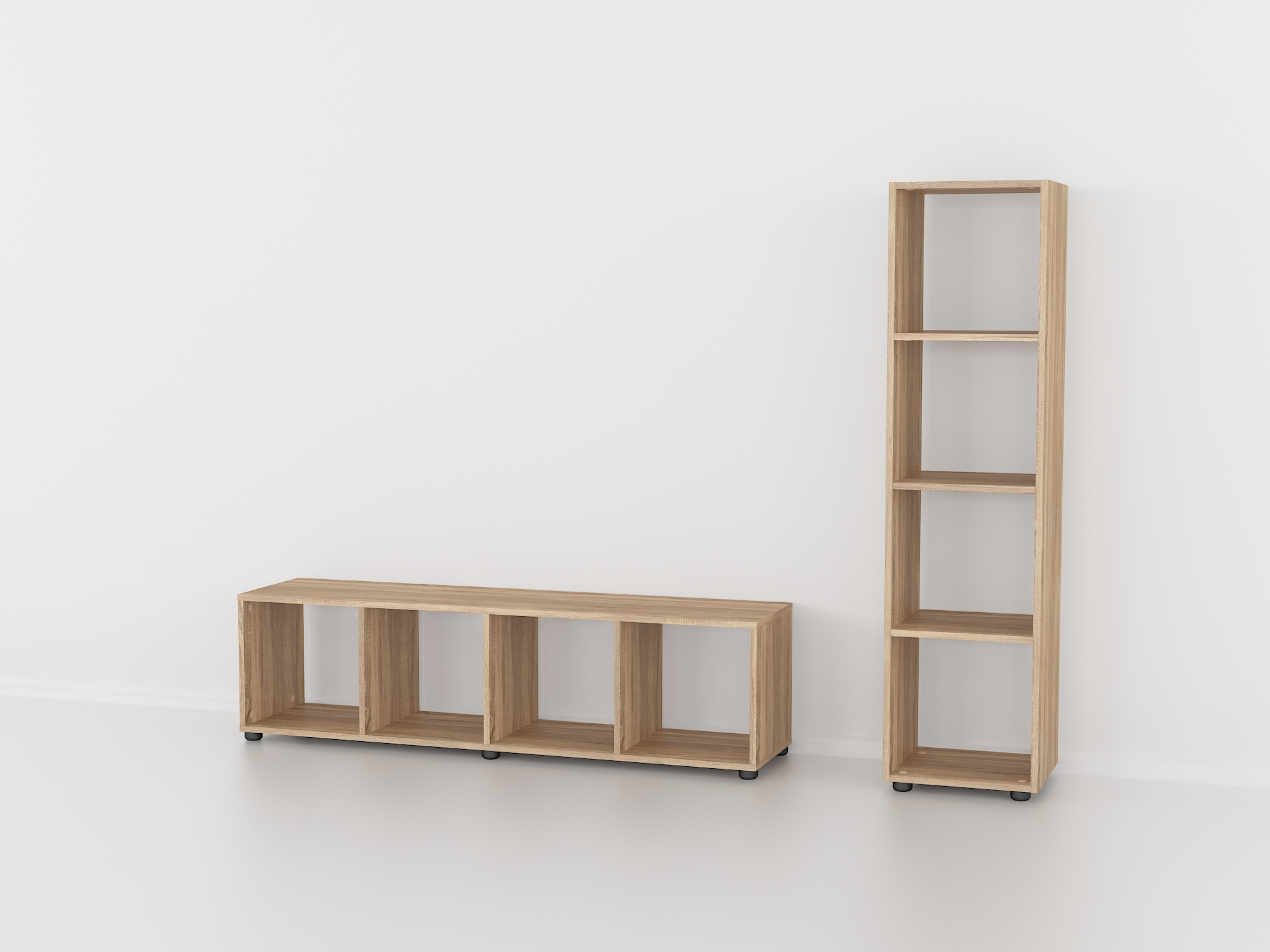 Полиця А-28 дуб сонома