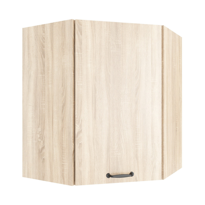 Шафа навісна кутова 600мм Н-17 дуб сонома