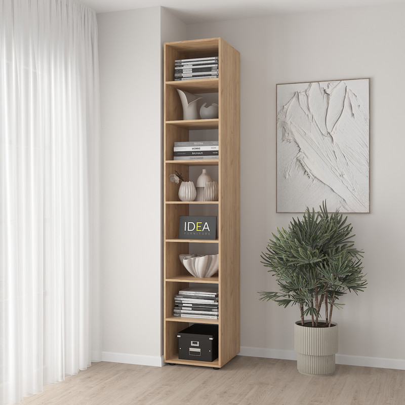 Пенал з полицями С-15 Дуб крафт