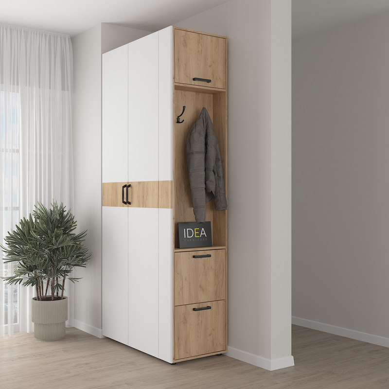 Кутове закінчення для передпокою С-17 Дуб крафт