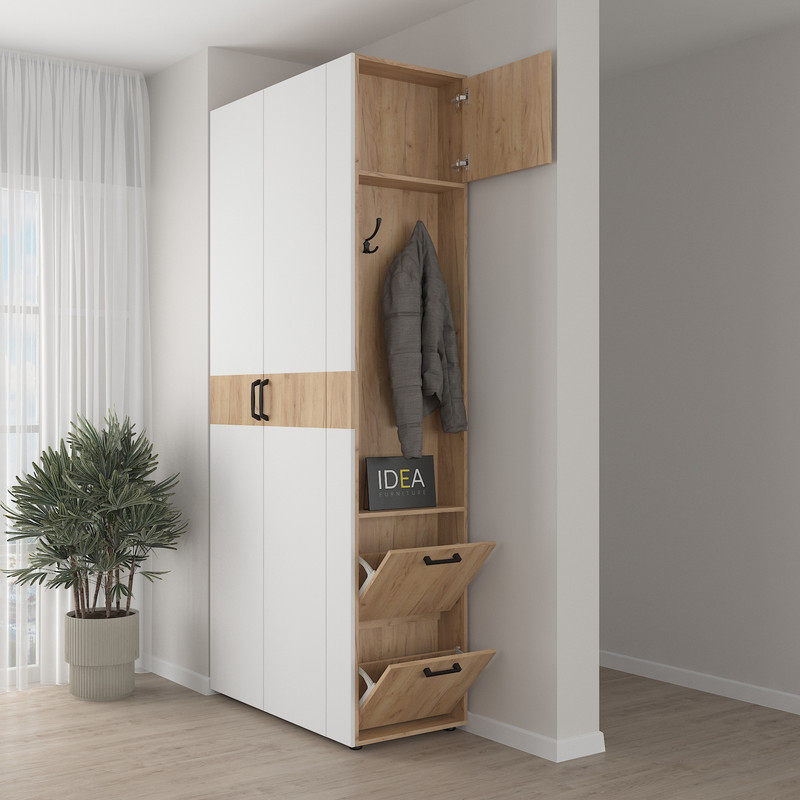 Кутове закінчення для передпокою С-17 Дуб крафт