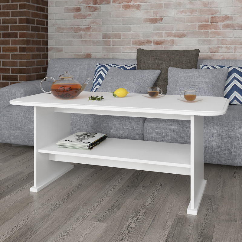 Стіл журнальний СЖ-331 білий