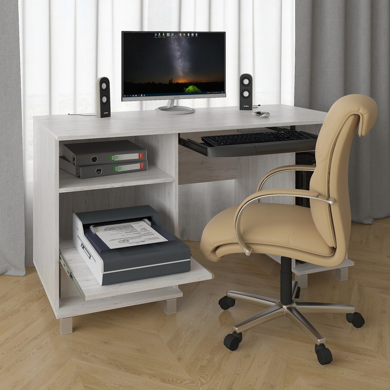 Стіл комп*ютерний СП-498 аляска