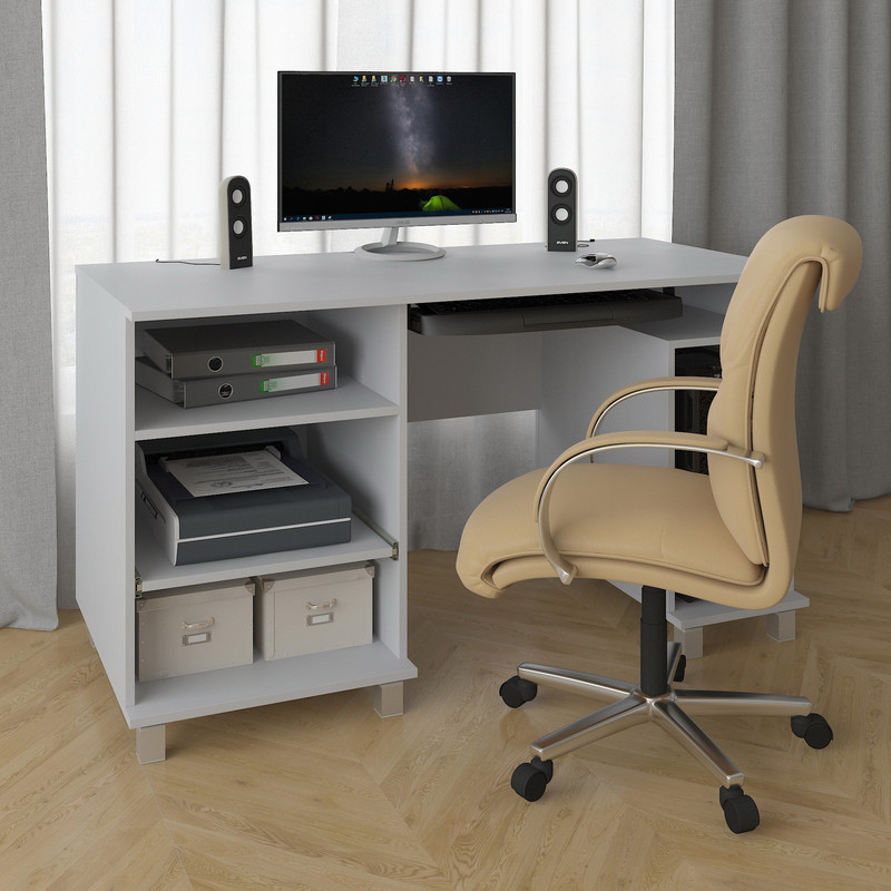 Стіл комп*ютерний СП-498 сірий уні