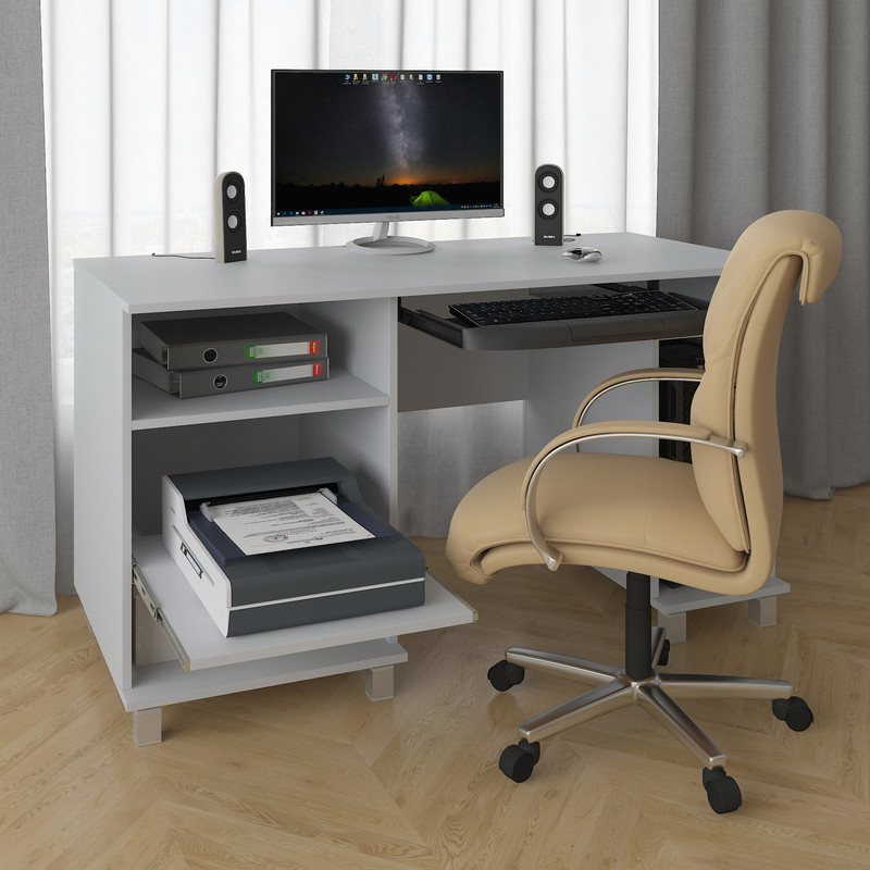 Стіл комп*ютерний СП-498 сірий уні