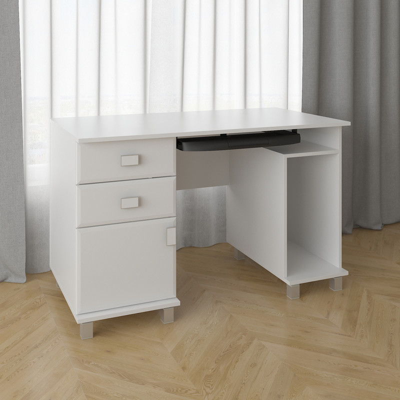 Стіл комп*ютерний Сп-499 білий