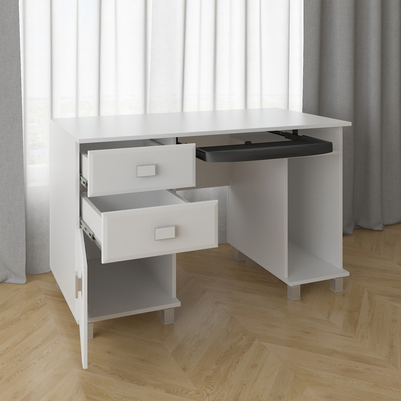 Стіл комп*ютерний Сп-499 білий