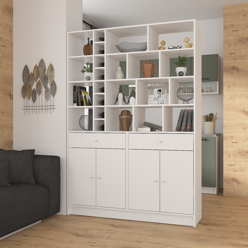 Стелаж А-172 білий