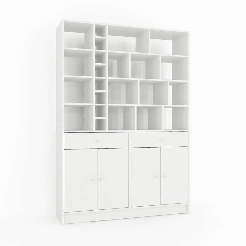 Стелаж А-172 білий