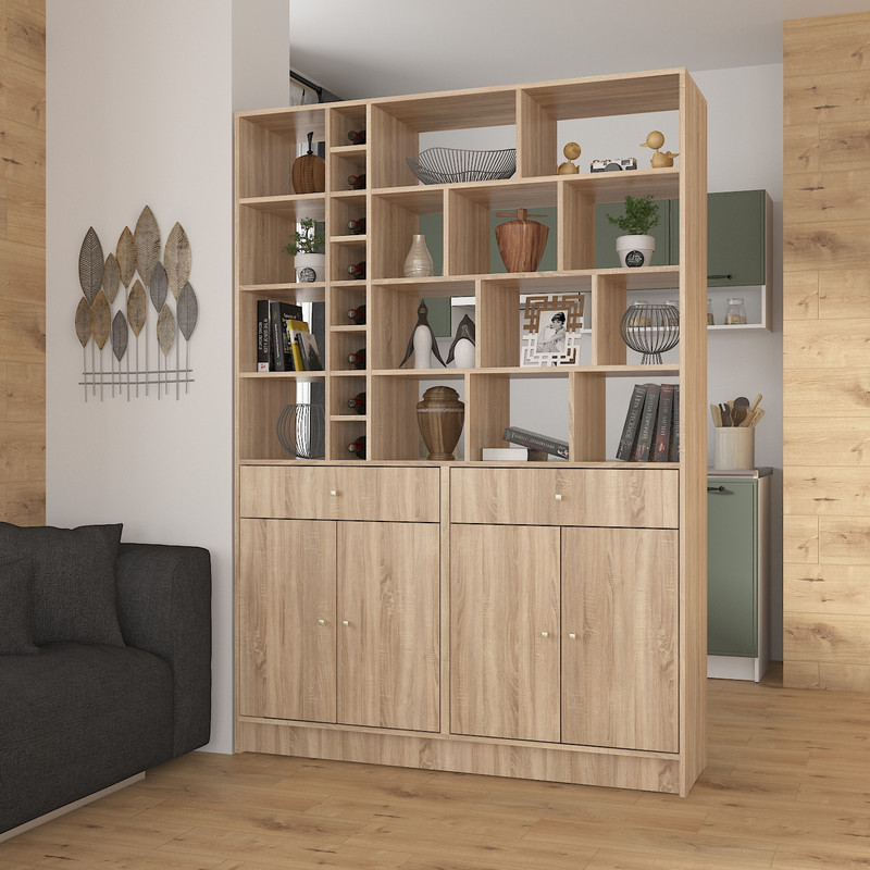 Стелаж А-172 дуб сонома