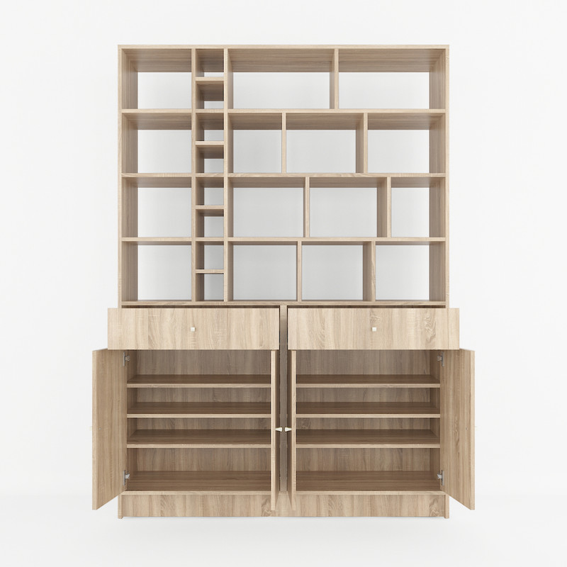 Стелаж А-172 дуб сонома