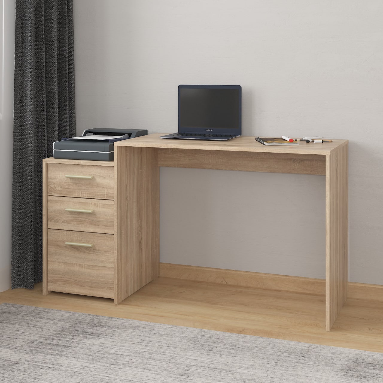 Комп'ютерний стіл А-187 дуб сонома