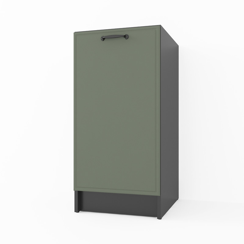 Тумба низ 400мм (без стільниці) К-64 чорний - камуфляж