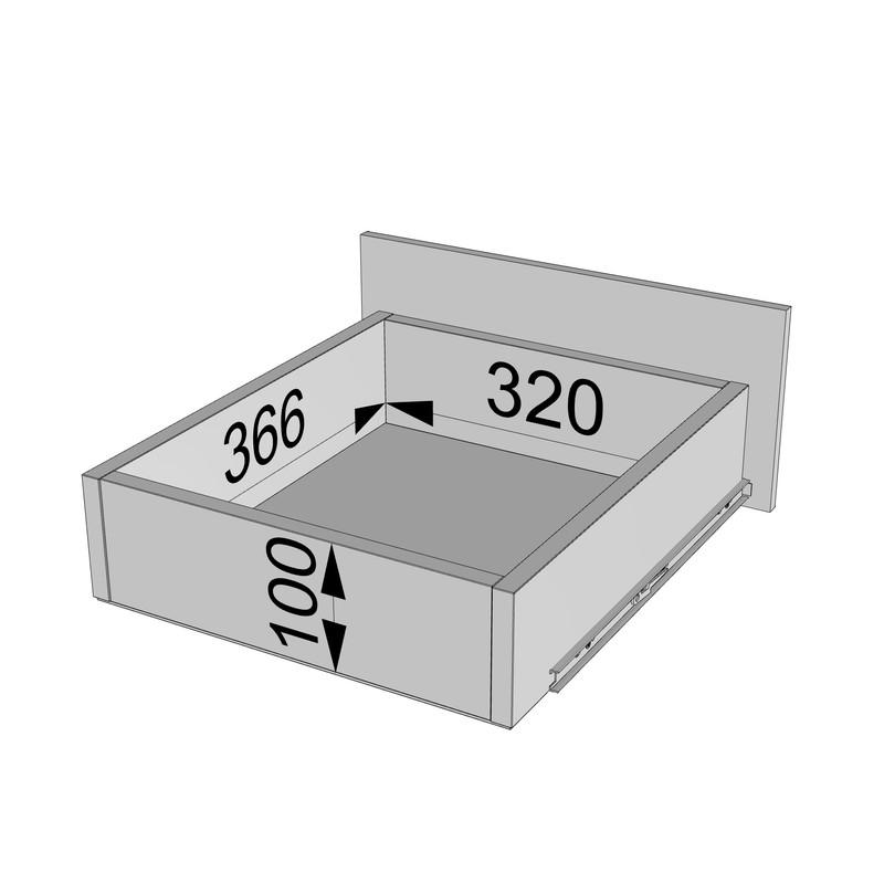 Тумба низ (комбі) 800мм, К-65 (без стільниці) білий - камуфляж