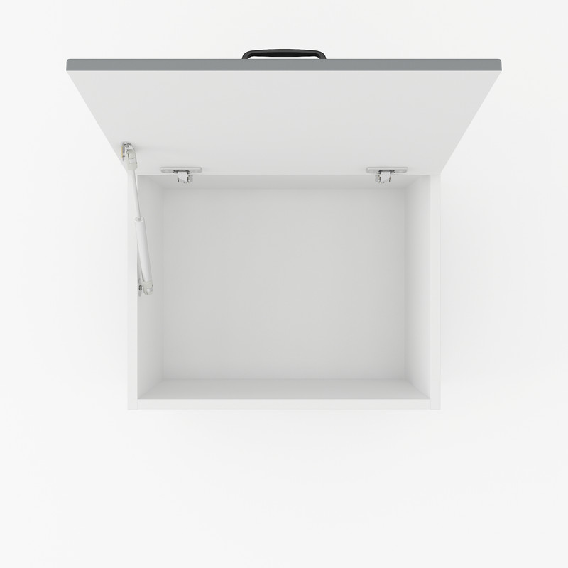 Шафа навісна (витяжка) 500мм К-59 білий - асфальт