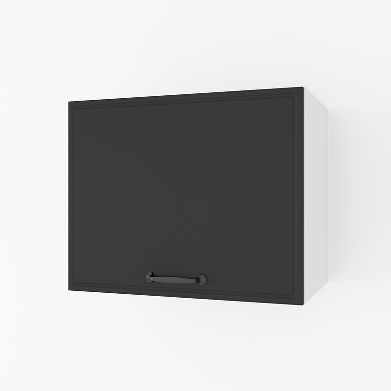 Шафа навісна (витяжка) 500мм К-59 білий-чорний