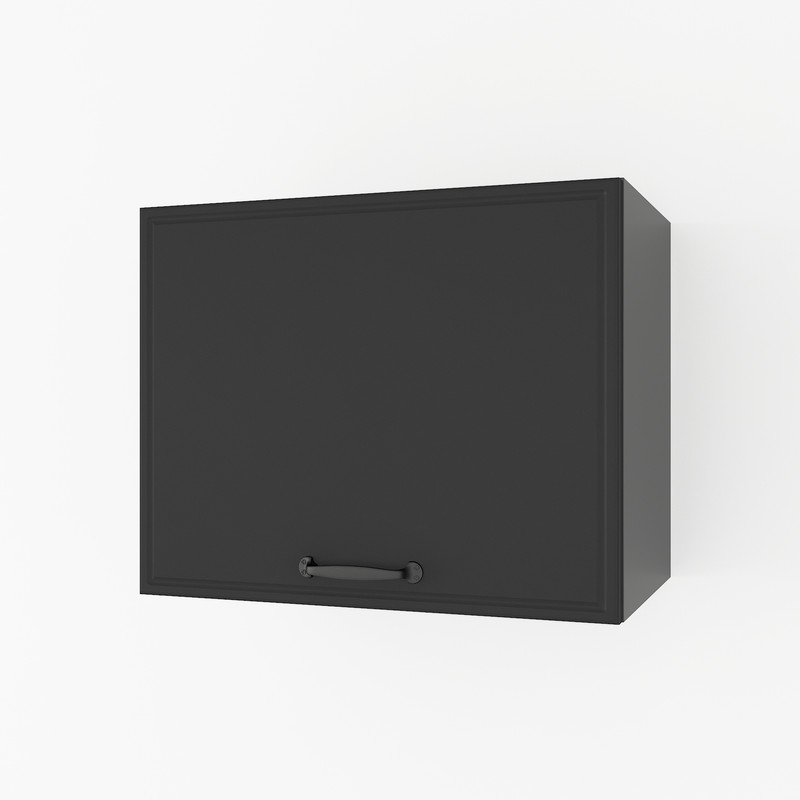 Шафа навісна (витяжка) 500мм К-59 чорний матовий