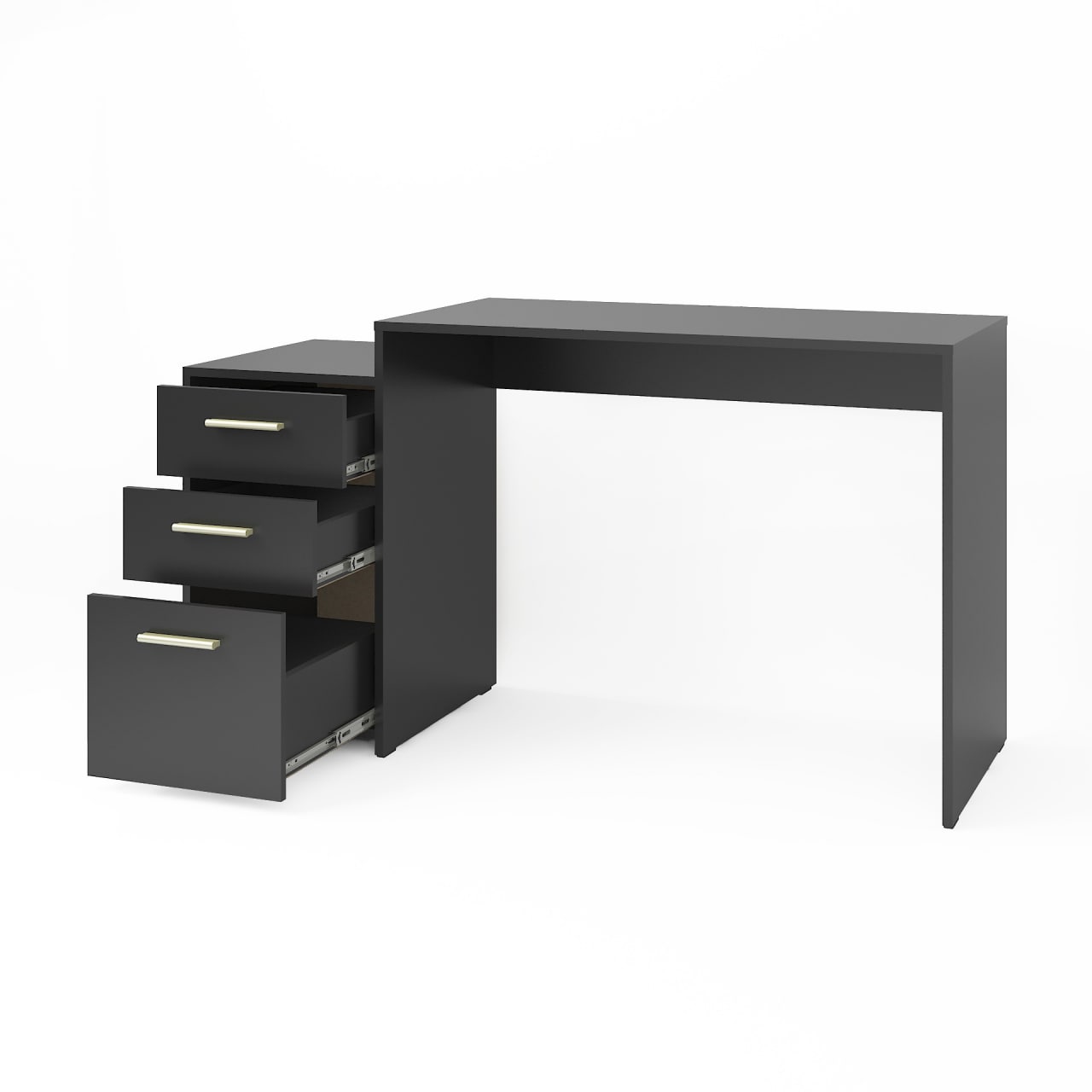 Комп'ютерний стіл А-187 чорний матовий