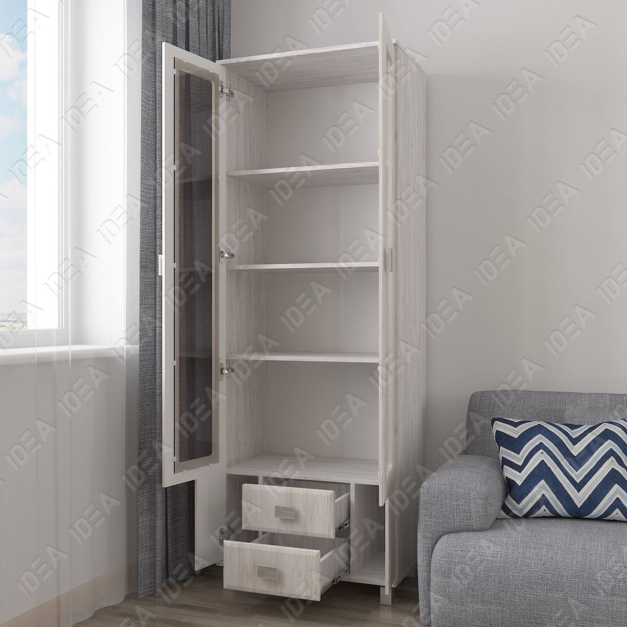 Шафа для книг ШК-326 дуб глазго