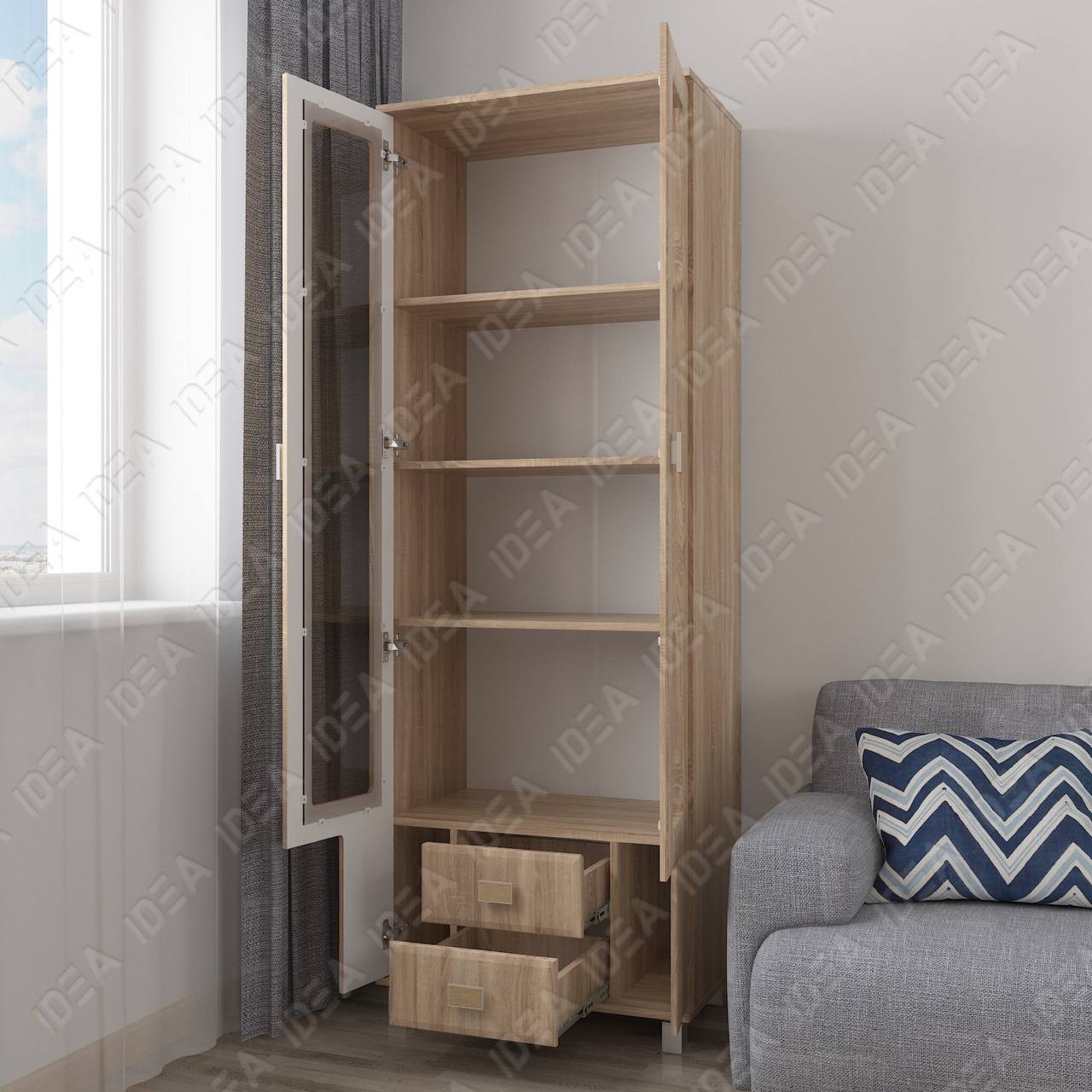 Шафа для книг ШК-326 дуб сонома