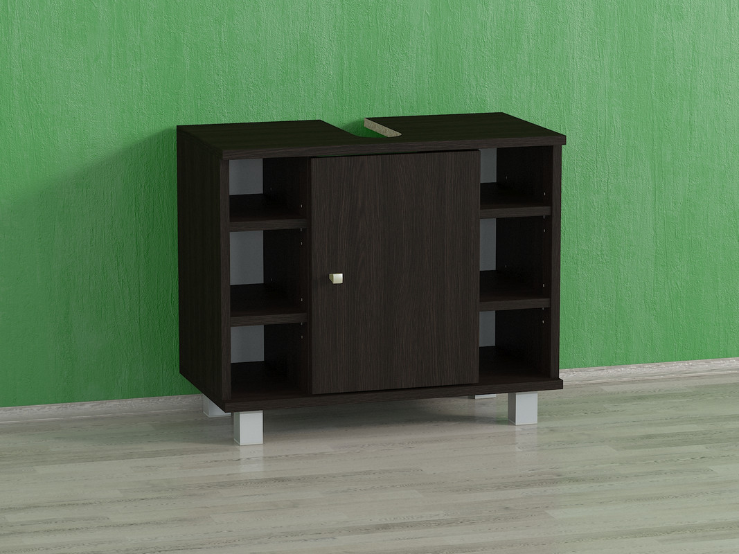 Тумба под умивальник А-7 венге темний