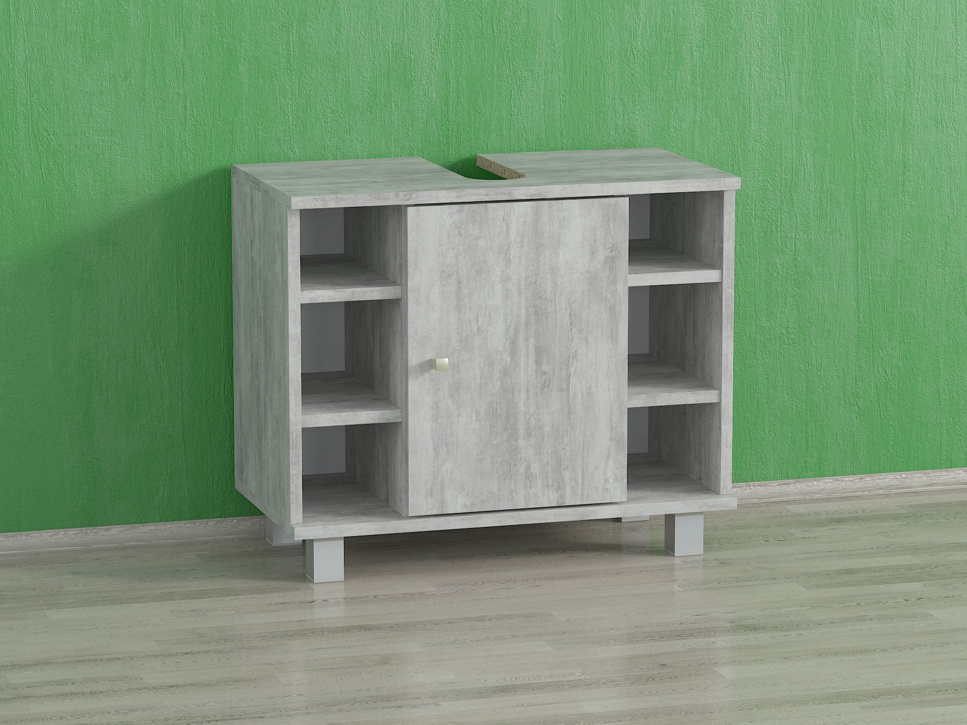 Тумба под умивальник А-7 бетон