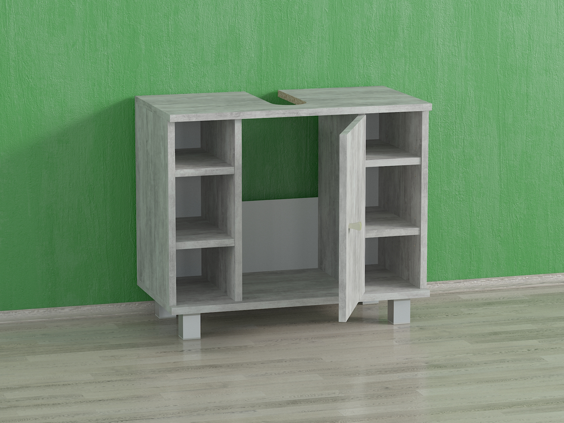 Тумба под умивальник А-7 бетон