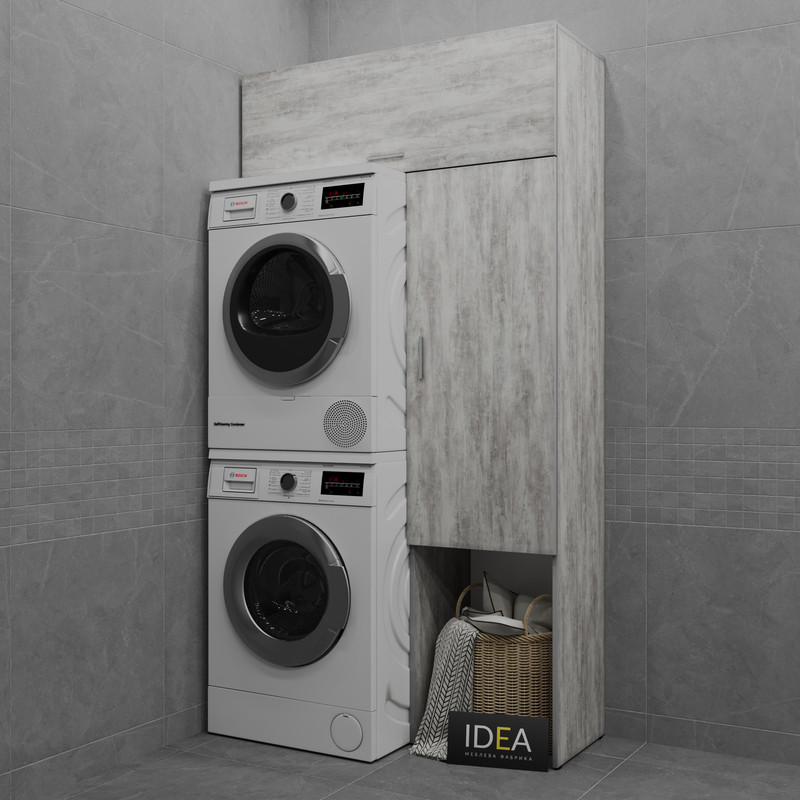 Тумба під пральну машину В-48.1 бетон