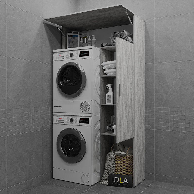 Тумба під пральну машину В-48.1 бетон