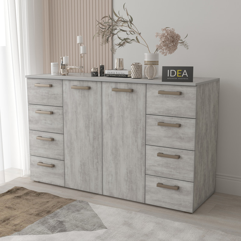 Комод ТКБ-379.1 бетон